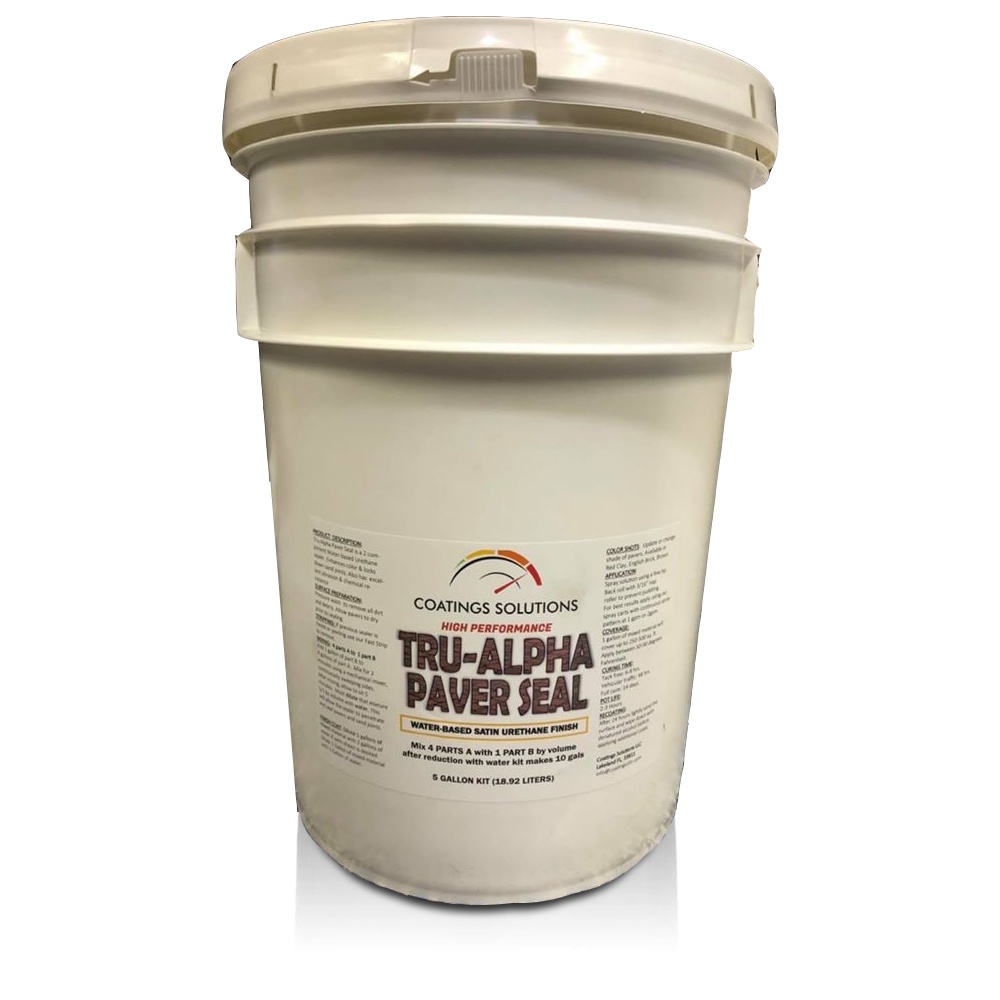 Coating Solutions-TruAlpha-Paver-Sealer Coating Solutions-TruAlpha-Paver-Sealer