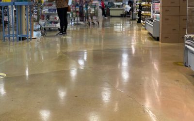 Micro Cement Polished Floor | Whole Foods