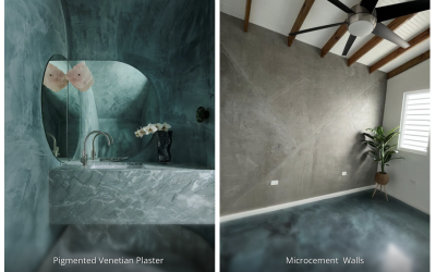 Microcement vs. Venetian Plaster: Which Finish Is Right for Your Space?